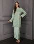 BAJU KURUNG PAHANG MODEN ELINA (SPRING GREEN)